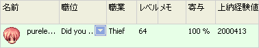 ひとりで上納2M