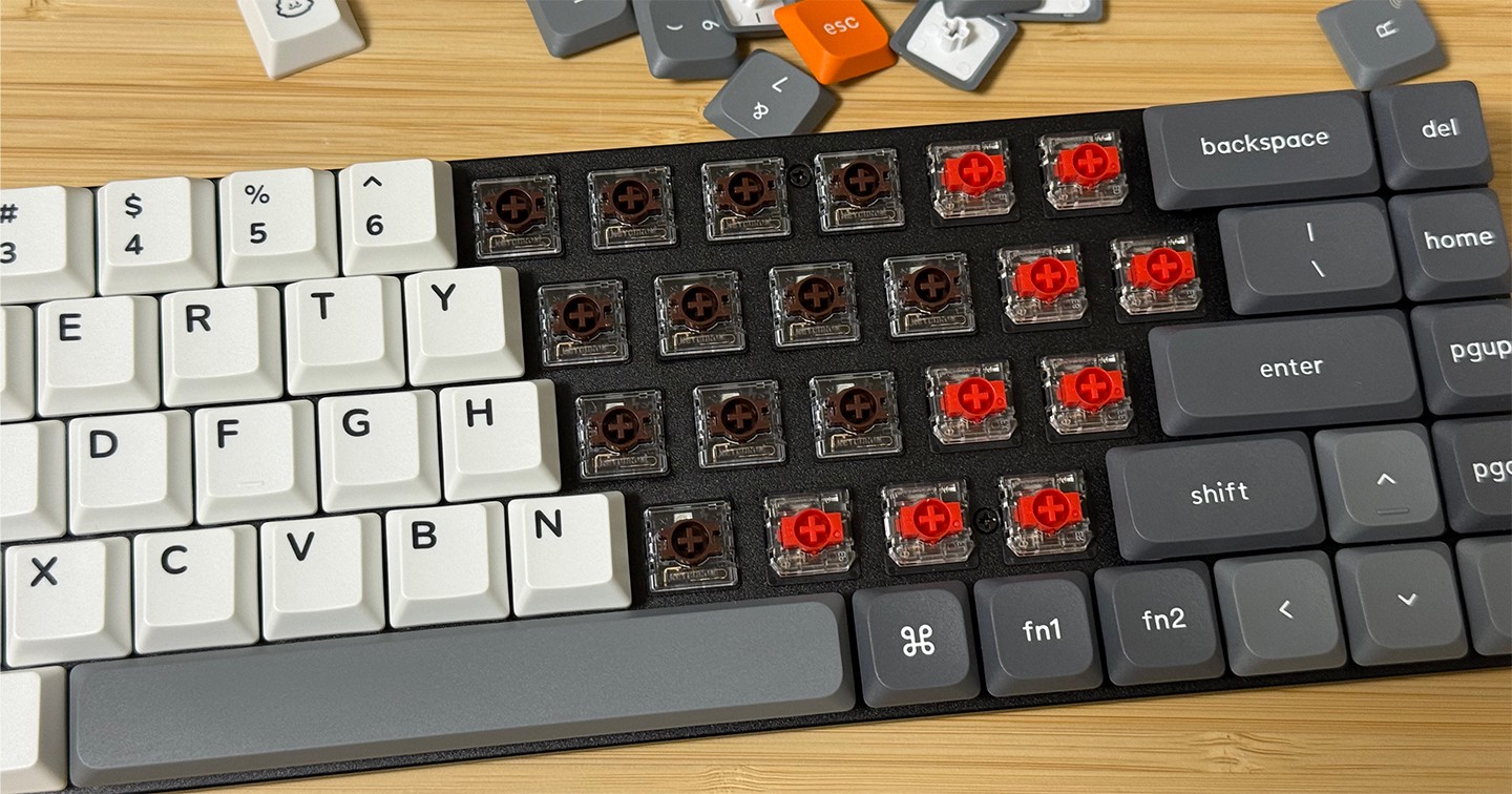 Keychron K7 Maxを買っていろいろカスタマイズした
